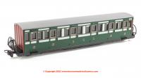 GR-621A Peco FR Long Bowsider Bogie Coach - Early Preservation green 19